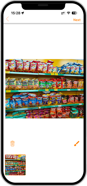 FieldCheck AI retail audit app mockup